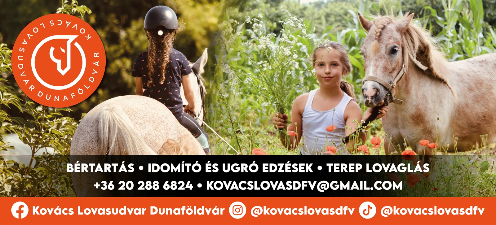 Kovács Lovasudvar Kapcsolat tábla