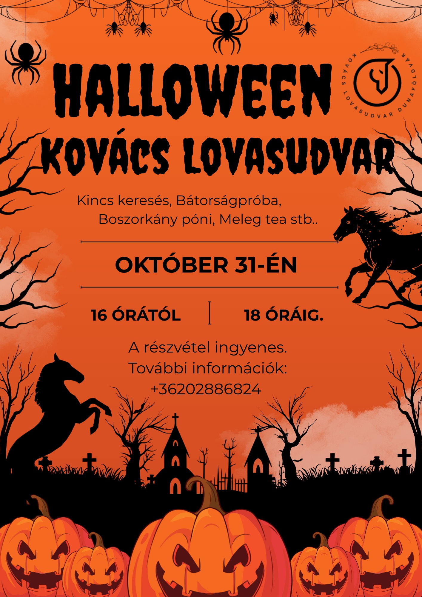 Halloween a Kovács Lovasudvarban!